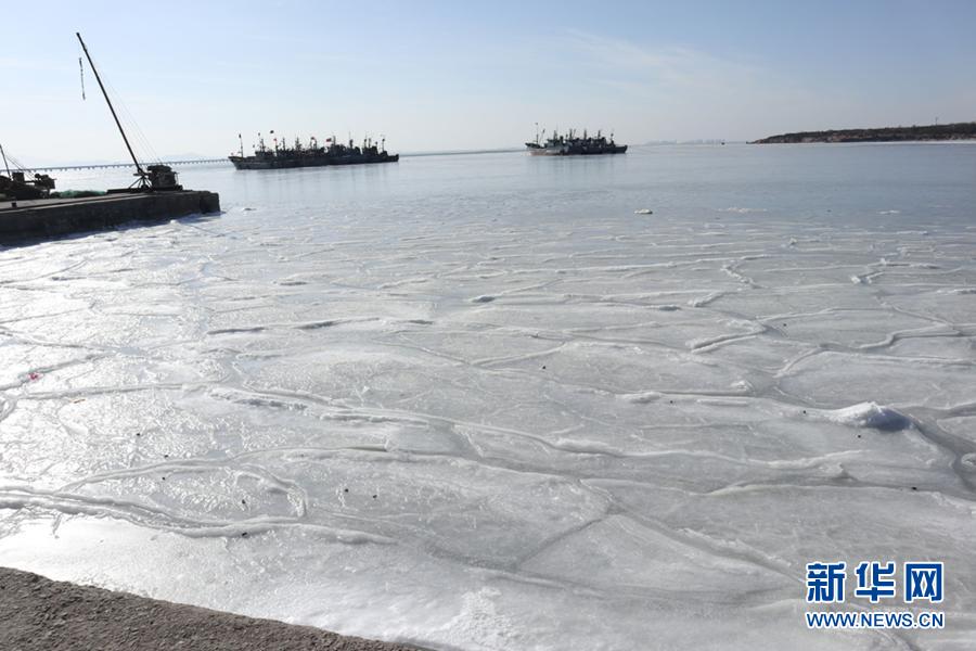 数据显示：黄渤海海冰冰情较近十年同期偏重
