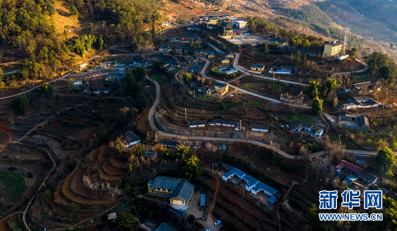 攀枝花米易梯田：层叠连绵 春色如许