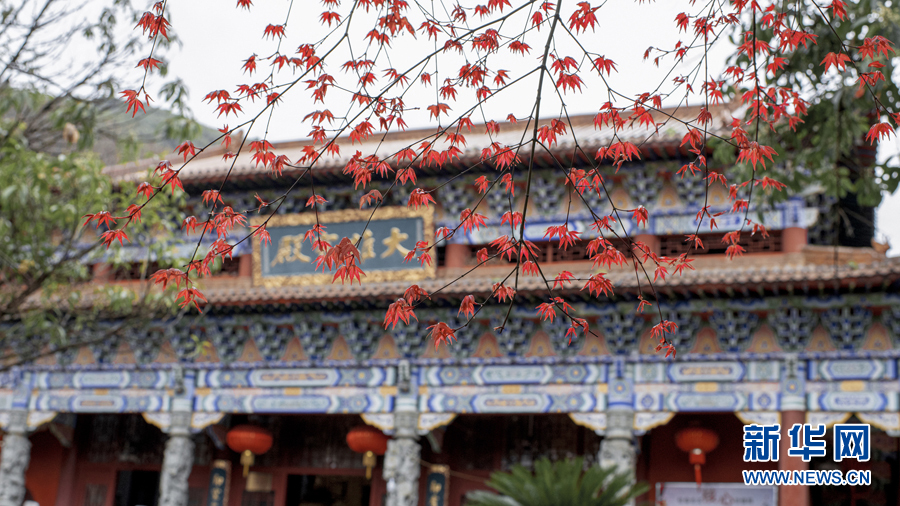 广西千年古寺迎来红叶观赏期（最新发布）