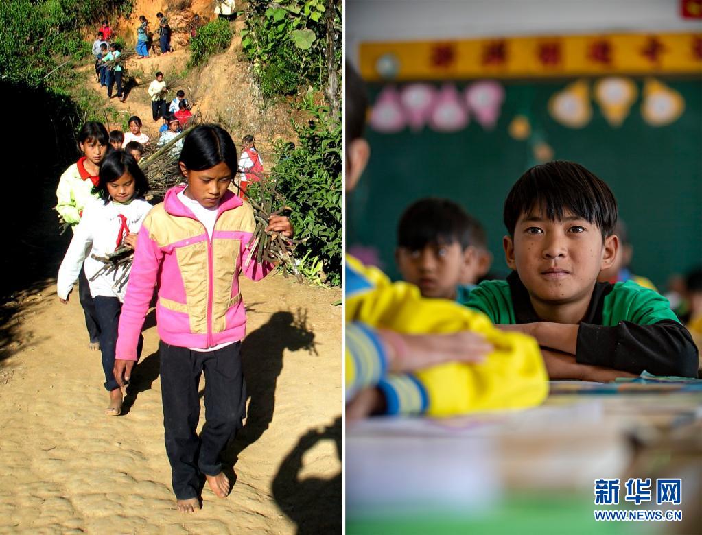 山樱花绽放的春天——云南拉祜山乡教育巨变记-新华网, image size:1023x780