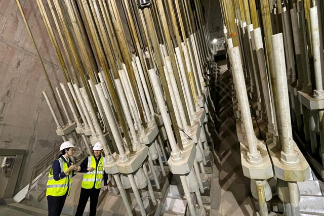 狮子洋通道主桥桥塔突破300米 计划4月封顶