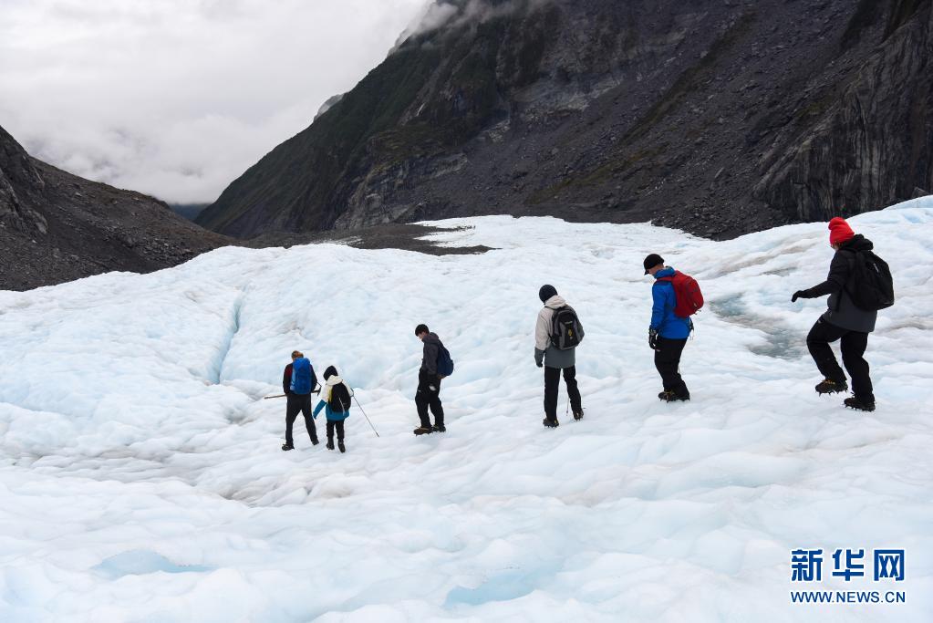 新西兰：正退化的新西兰福克斯冰川
