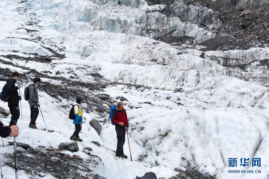 新西兰：正退化的新西兰福克斯冰川