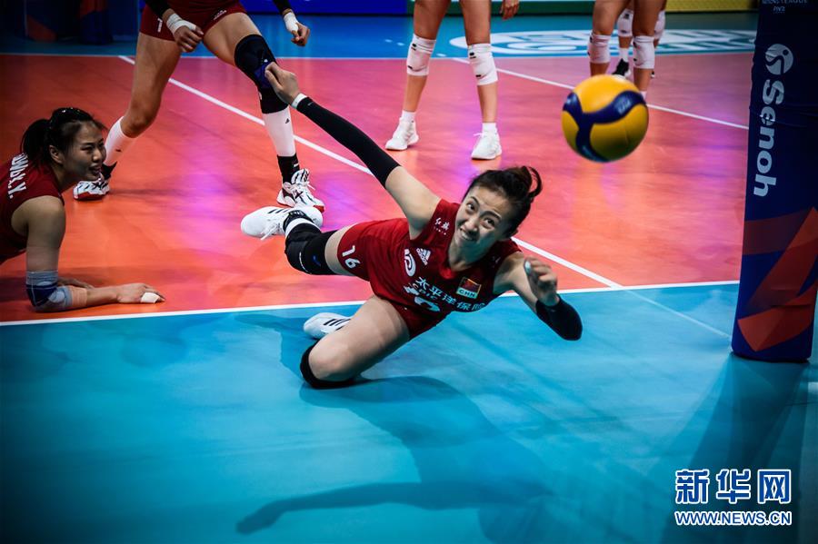 （体育）（1）排球&mdash;&mdash;世界女排联赛：中国队战胜意大利队