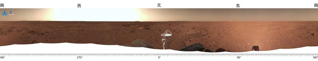 新华全媒＋丨人类首次获取！祝融号火星表面移动视频来了