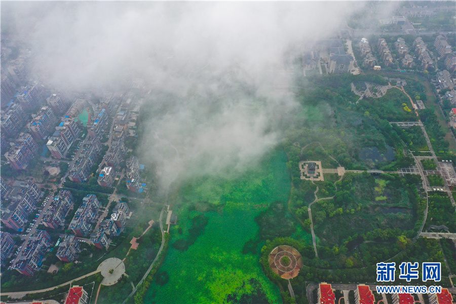 【航拍】安徽淮北：因地制宜打造“美城”