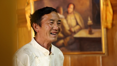 守护毛泽东旧居的藏族汉子