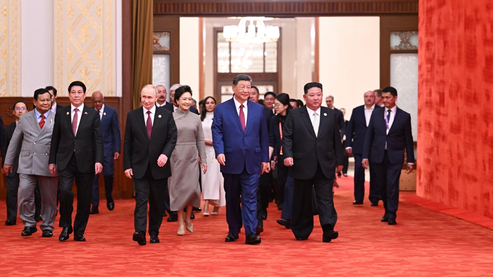 纪念中国人民抗日战争暨世界反法西斯战争胜利80周年招待会在京隆重举行