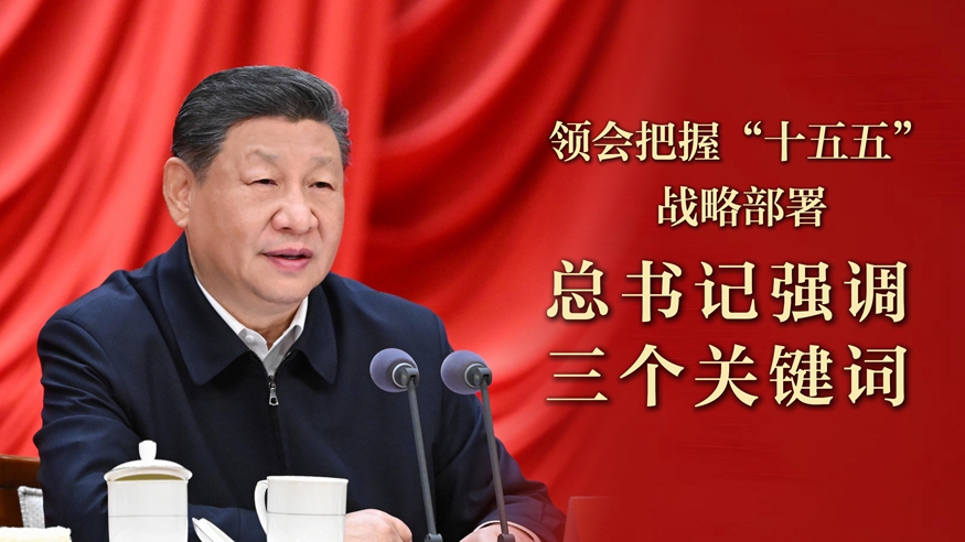 微视频丨领会把握“十五五”战略部署 总书记强调三个关键词