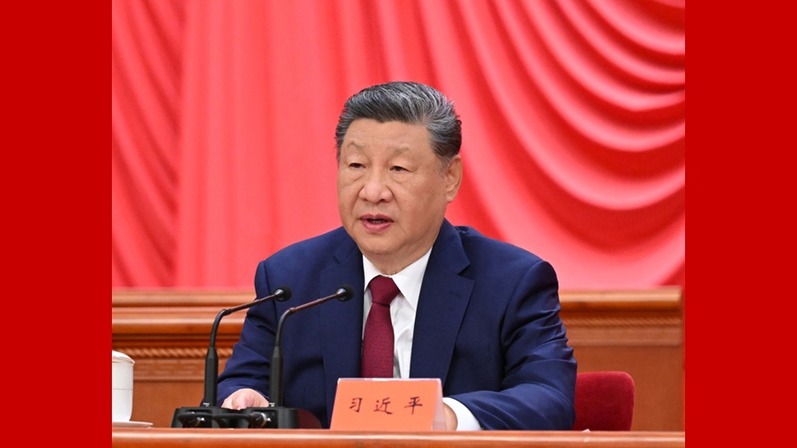 习近平出席纪念中国工农红军长征胜利90周年大会并发表重要讲话