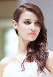 北欧风情气质车模