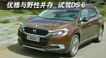 优雅野性并存 "双面娇娃"DS 6