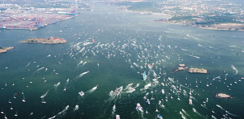 沃尔沃环球帆船赛美图