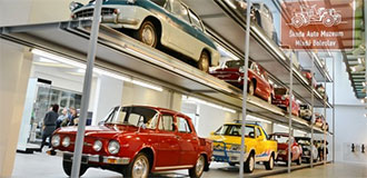 经典回眸 博物馆里壮观的汽车墙