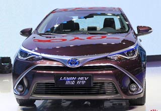 2015上海车展实拍：雷凌混动版