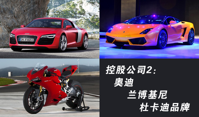 控股公司2:奥迪、兰博基尼、杜卡迪品牌