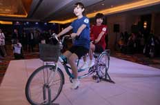 丰田强混技术演示