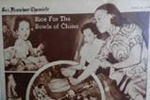 舊金山華僑發起“一碗飯運動”