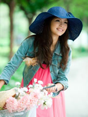 江淮车模抢先看：清纯车模