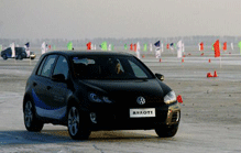 一汽大众车型冰雪测评