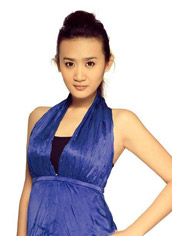 东风标致车模抢先看：刘莹