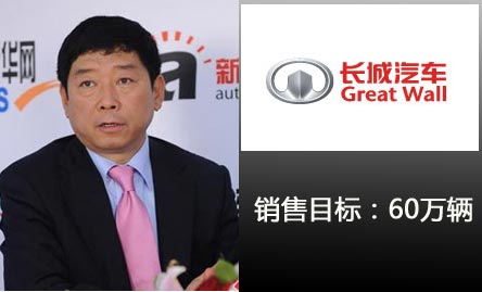 长城汽车股份有限公司:60万