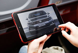 空中沟通会别开生面 全新一代迈腾&ldquo;壕&rdquo;到没朋友