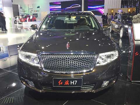 广州车展实拍红旗H7
