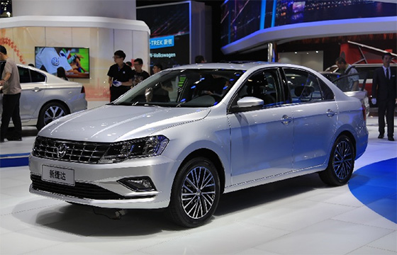 一汽-大众新捷达发布 广州车展实拍