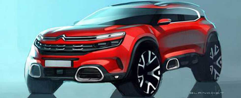 雪铁龙中级SUV C5 AIRCROSS上海车展首秀