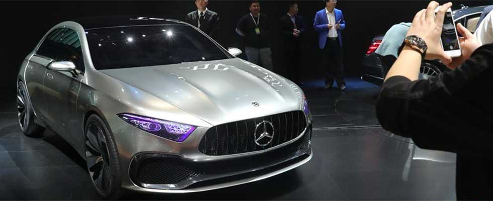 上海车展：奔驰A级概念车全球首发