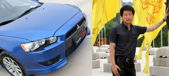 画“EVO”止渴 试驾2012款三菱翼神