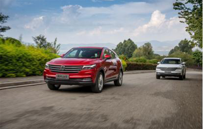 智能轿跑SUV风光ix5将于10月31日正式上市