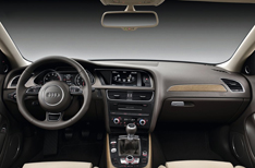 奥迪A4L内饰大图