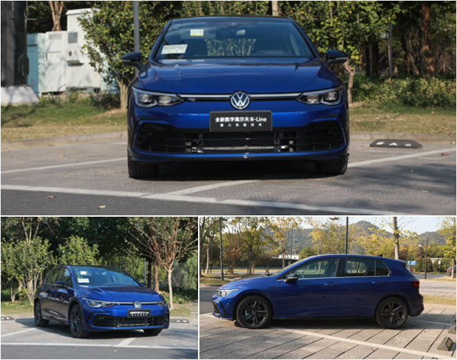 满满的科技感 试驾全新数字高尔夫8