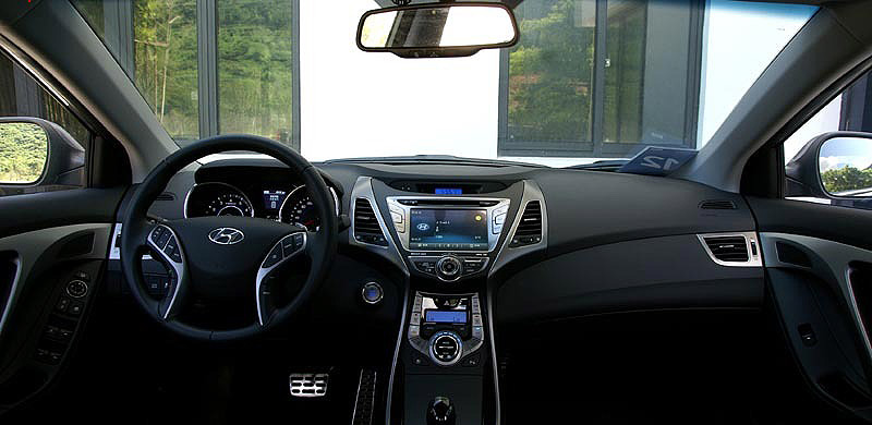 内饰流露出时尚的一面