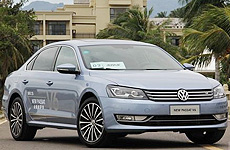 试驾上海大众全新帕萨特V6