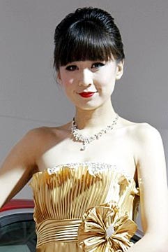 北京车展&middot;古典美女