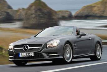 奔驰全新SL级敞篷跑车 3.5直喷