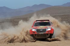 哈弗达喀尔车队在比赛中