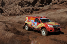 哈弗龙腾战车穿越戈壁