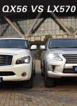QX56对比LX570