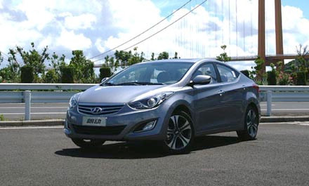 试驾北京现代朗动