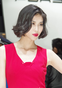 上海车展靓丽车模