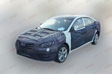 现代全新中型轿车