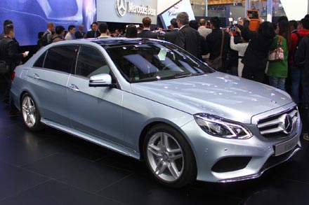 新款奔驰E级车前瞻