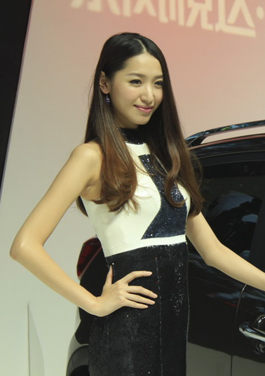 2013成都车展 起亚车模