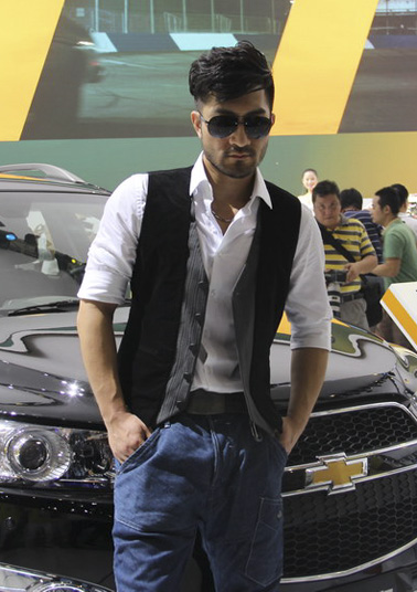 2013成都车展 雪弗兰车模