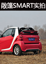 敞篷版SMART实拍