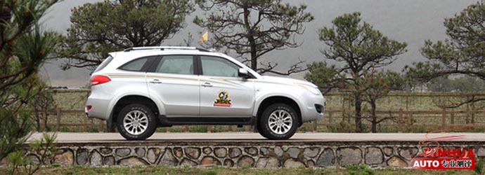 让长城哈弗汗颜的对手 试驾江铃驭胜S350